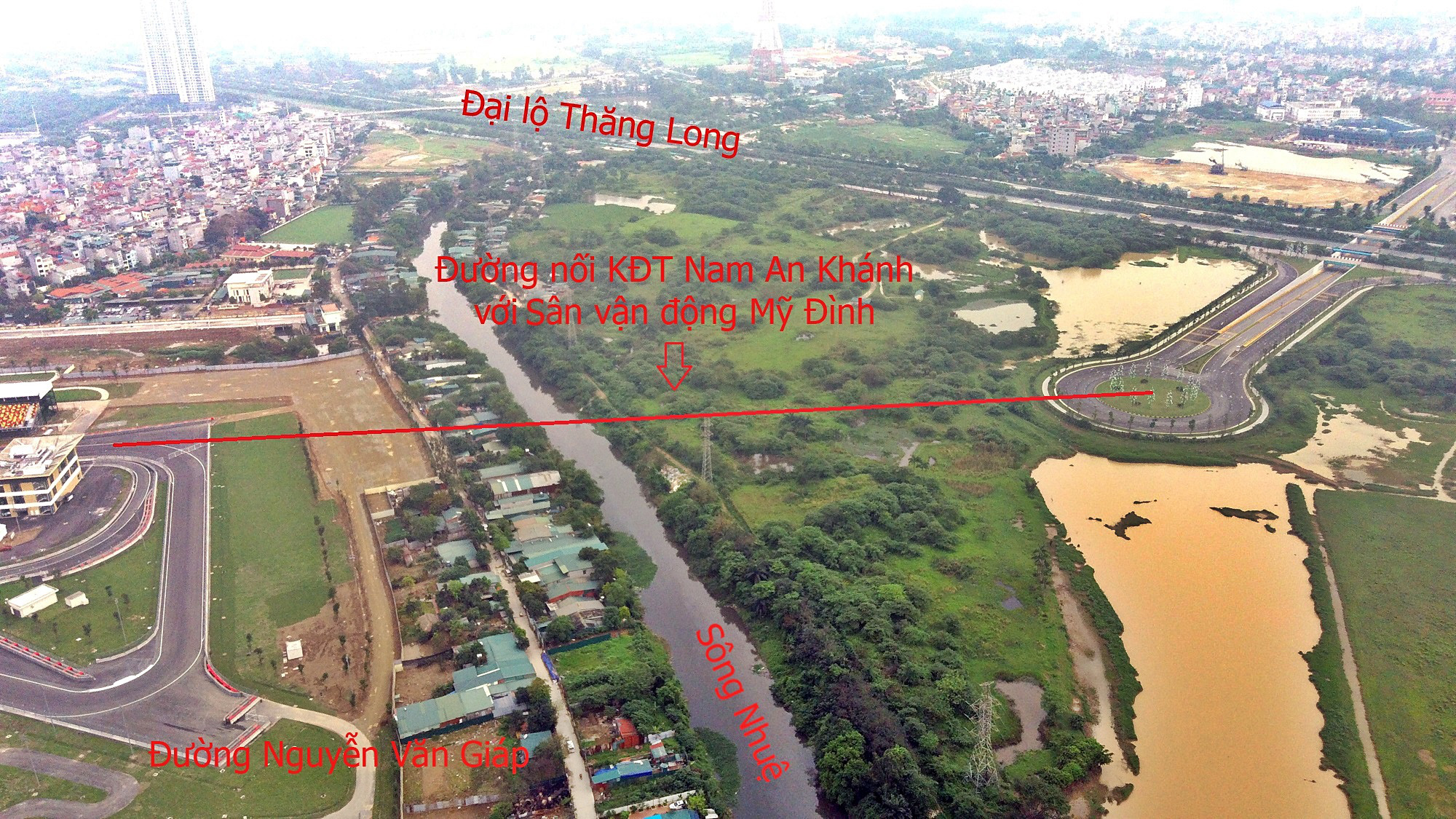 Đường sẽ mở theo qui hoạch ở Hà Nội: Toàn cảnh đường nối KĐT Nam An Khánh đến Sân vận động Mỹ Đình - Ảnh 5. Đường sẽ mở theo qui hoạch ở Hà Nội: Toàn cảnh đường nối KĐT Nam An Khánh đến Sân vận động Mỹ Đình - Ảnh 5.