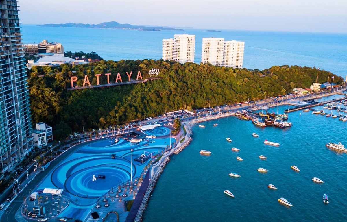 Thái Lan tạm dừng đón khách đến thành phố du lịch Pattaya vì dịch Covid-19 - Ảnh 1. Thái Lan tạm dừng đón khách đến thành phố du lịch Pattaya vì dịch Covid-19 - Ảnh 1.