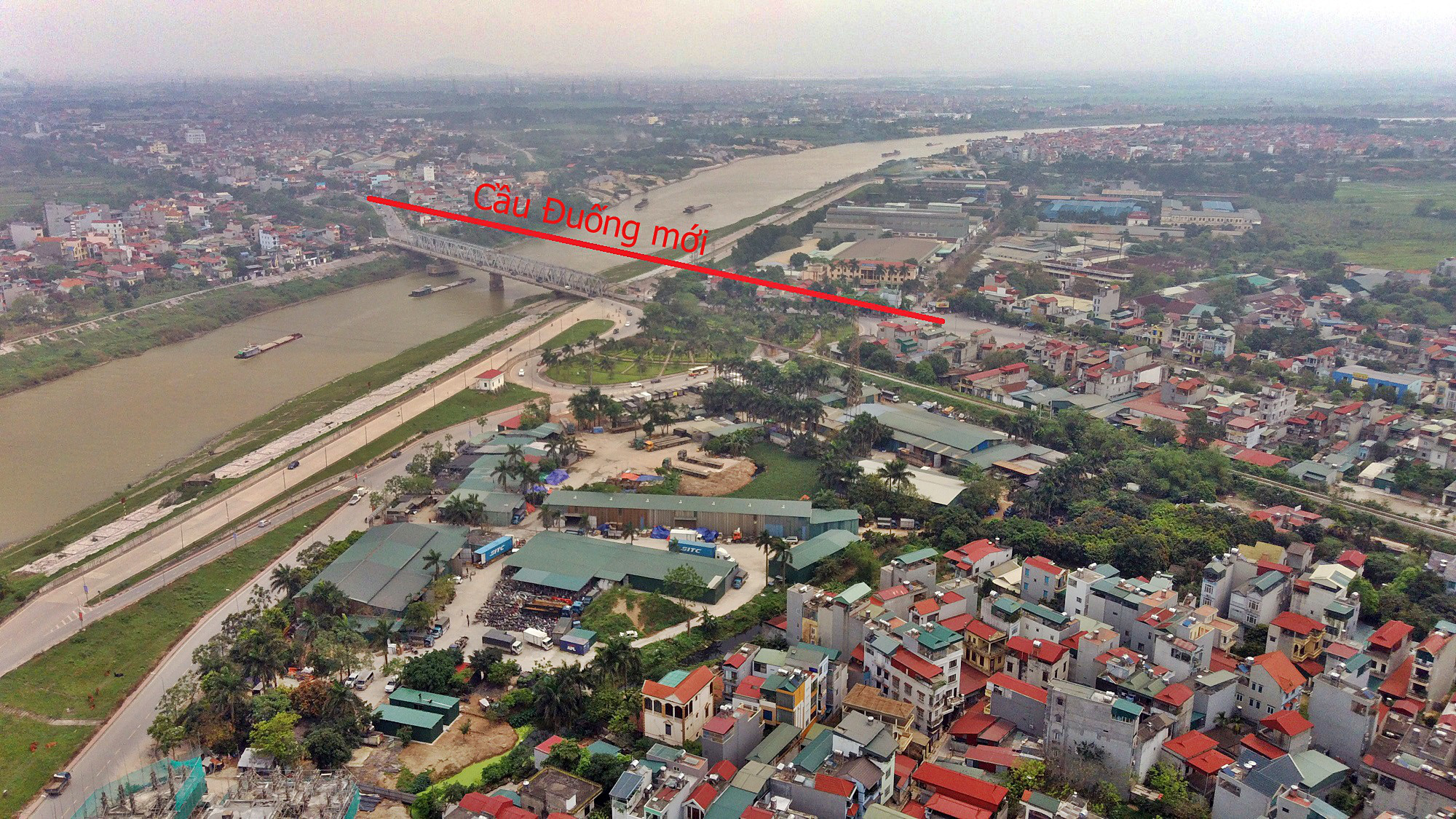 Cầu sẽ mở theo qui hoạch ở Hà Nội: Toàn cảnh vị trí làm cầu Đuống mới - Ảnh 10. Cầu sẽ mở theo qui hoạch ở Hà Nội: Toàn cảnh vị trí làm cầu Đuống mới - Ảnh 10.
