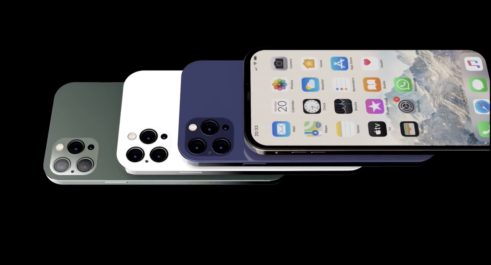 iPhone 12 sẽ kết hợp thiết kế của iPad Pro và iPhone 5 - Ảnh 2. iPhone 12 sẽ kết hợp thiết kế của iPad Pro và iPhone 5 - Ảnh 2.