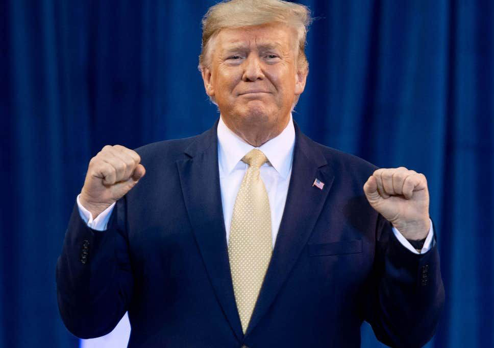 Tổng thống Mỹ Donald Trump âm tính lần 2 với Covid-19 - Ảnh 1. Tổng thống Mỹ Donald Trump âm tính lần 2 với Covid-19 - Ảnh 1.