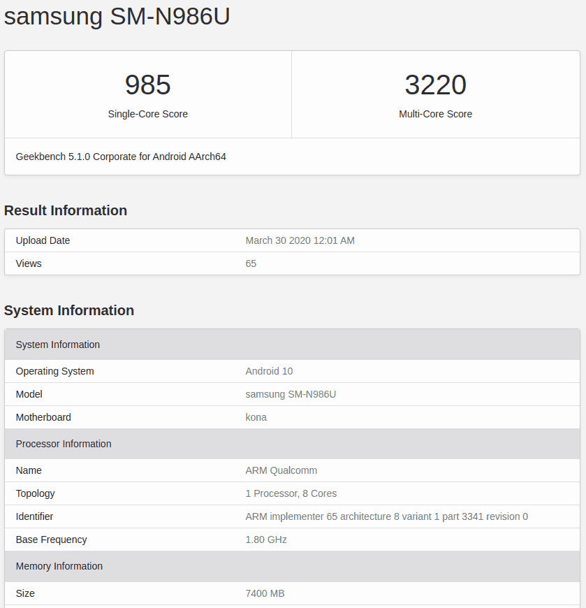 Samsung Galaxy Note 20 sở hữu chip xử lý mạnh hơn cả dòng Galaxy S20 - Ảnh 2. Samsung Galaxy Note 20 sở hữu chip xử lý mạnh hơn cả dòng Galaxy S20 - Ảnh 2.