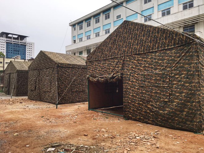 Chuẩn bị phương án xây dựng bệnh viện dã chiến phòng dịch COVID-19 - Ảnh 2. Chuẩn bị phương án xây dựng bệnh viện dã chiến phòng dịch COVID-19 - Ảnh 2.