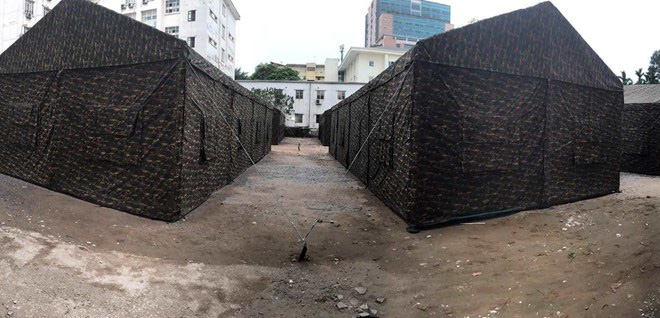 Chuẩn bị phương án xây dựng bệnh viện dã chiến phòng dịch COVID-19 - Ảnh 4. Chuẩn bị phương án xây dựng bệnh viện dã chiến phòng dịch COVID-19 - Ảnh 4.