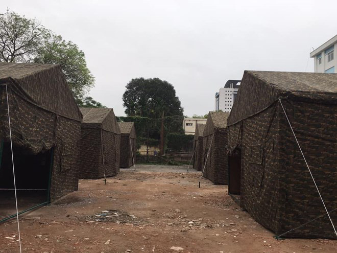 Chuẩn bị phương án xây dựng bệnh viện dã chiến phòng dịch COVID-19 - Ảnh 7. Chuẩn bị phương án xây dựng bệnh viện dã chiến phòng dịch COVID-19 - Ảnh 7.