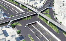 TP HCM sắp khởi công dự án 830 tỉ đồng xây dựng hầm chui nút giao Nguyễn Văn Linh - Nguyễn Hữu Thọ tại Quận 7