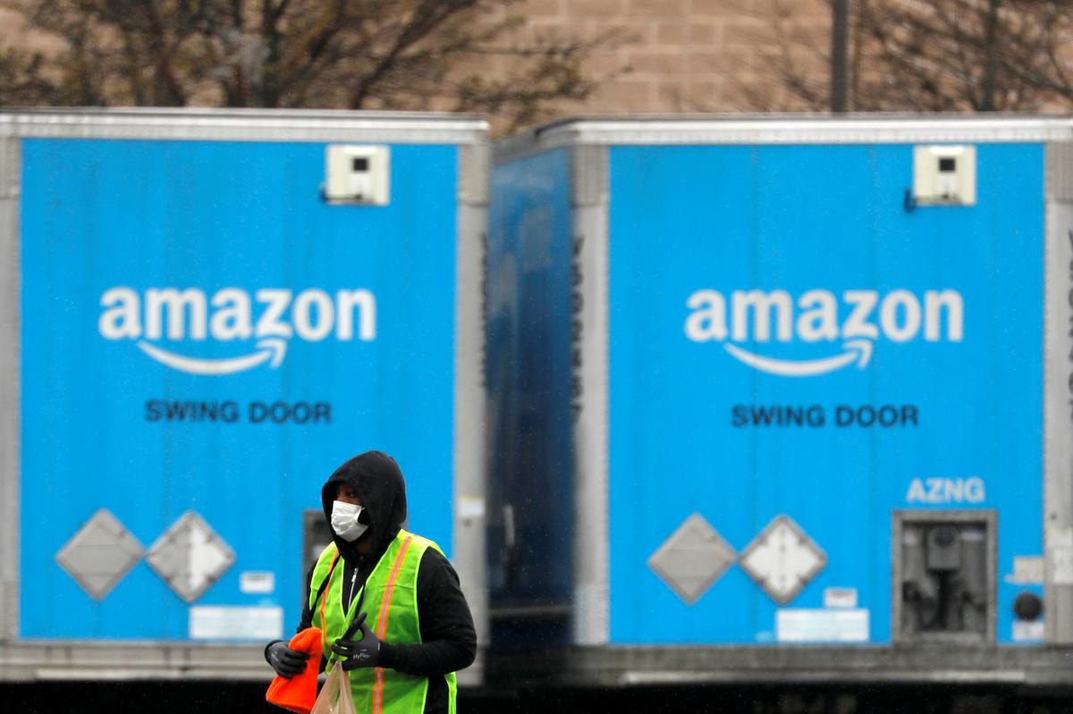 Amazon muốn xét nghiệm Covid-19 cho toàn bộ nhân viên tại Mỹ - Ảnh 1. Amazon muốn xét nghiệm Covid-19 cho toàn bộ nhân viên tại Mỹ - Ảnh 1.