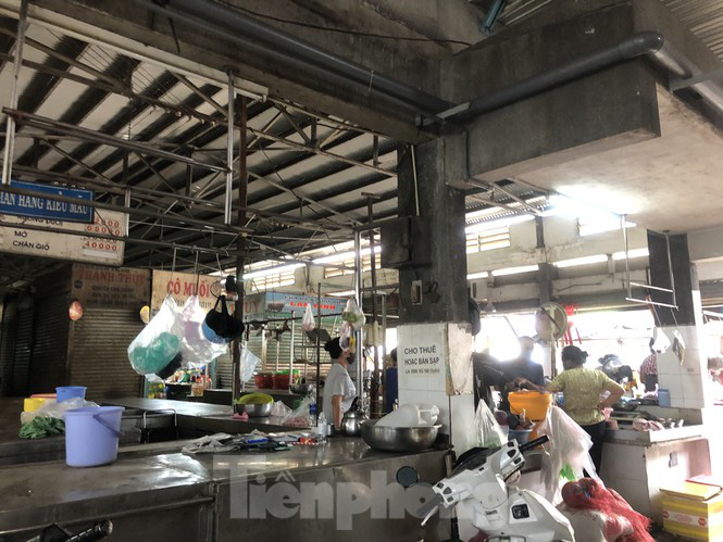 Heo về chợ đầu mối 'tuột' không phanh - Ảnh 3.