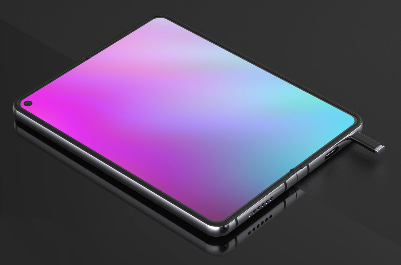 Chiêm ngưỡng concept Samsung Galaxy Note Fold siêu chi tiết - Ảnh 1. Chiêm ngưỡng concept Samsung Galaxy Note Fold siêu chi tiết - Ảnh 1.