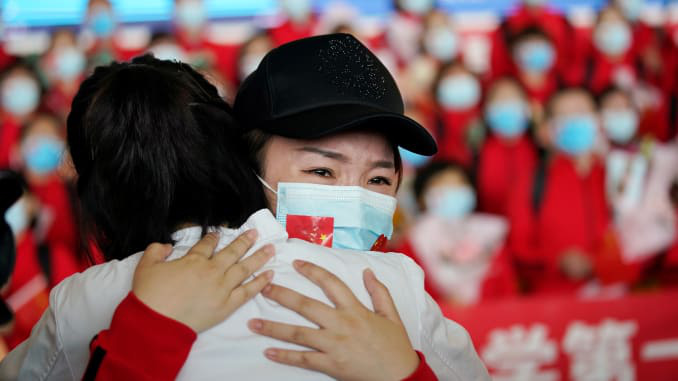 Vũ Hán: Cuộc sống qua ảnh sau lệnh dỡ bỏ phong tỏa chính thức có hiệu lực - Ảnh 14. Vũ Hán: Cuộc sống qua ảnh sau lệnh dỡ bỏ phong tỏa chính thức có hiệu lực - Ảnh 14.