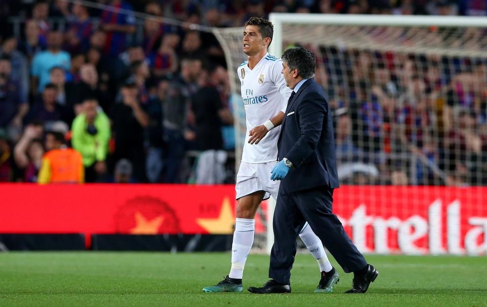 ronaldo dung truoc nguy co vang mat tai chung ket champions league