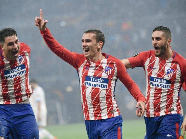 europa league 201718 lan dau va lan cuoi cua antoine griezmann