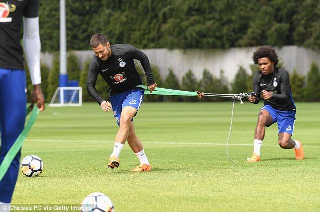 Chelsea lựa chọn bài tập 'dị' để chuẩn bị cho chung kết FA Cup chelsea lua chon bai tap di de chuan bi cho chung ket fa cup