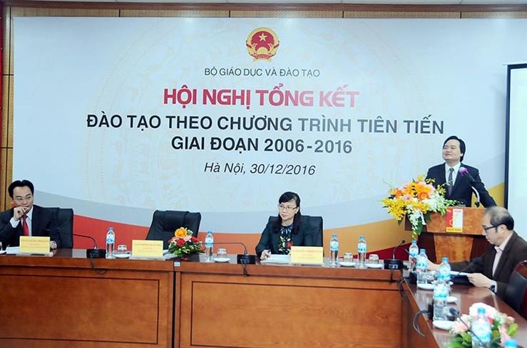 truong chon nganh tham gia de an nang cao nguon nhan luc khong phai viec cua bo