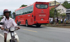 2 người chết thảm dưới bánh xe Phương Trang