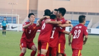 buoi tap ron ra tieng cuoi cua doi tuyen viet nam