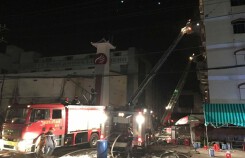 Cháy bùng phát trở lại tại Công ty Kwong Lung Meko Cần Thơ