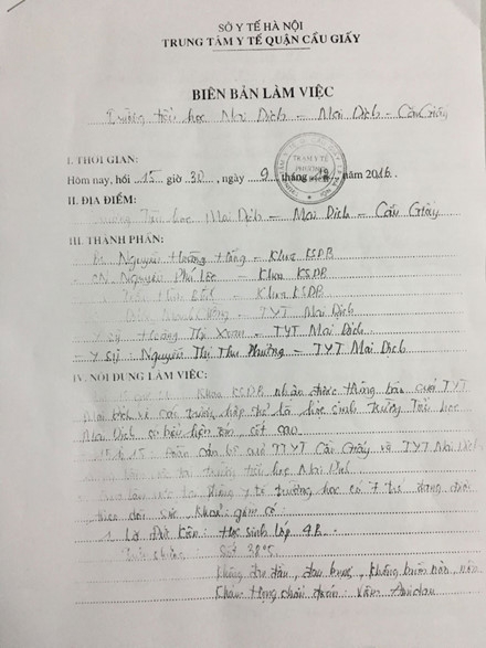 gan 70 hoc sinh truong tieu hoc mai dich nghi hoc do nhieu nguyen nhan
