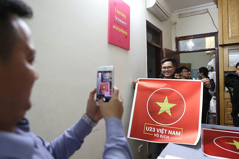 y tuong doc la co vu u23 viet nam khien tai xe me man