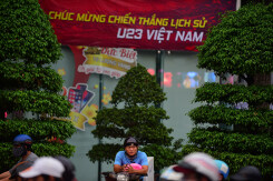 Cả Sài Gòn rạo rực đợi chung kết U23