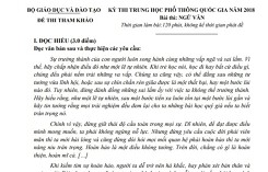 Thi Ngữ Văn: Bí kíp 'độc' giành điểm cao trong kỳ thi THPT Quốc gia