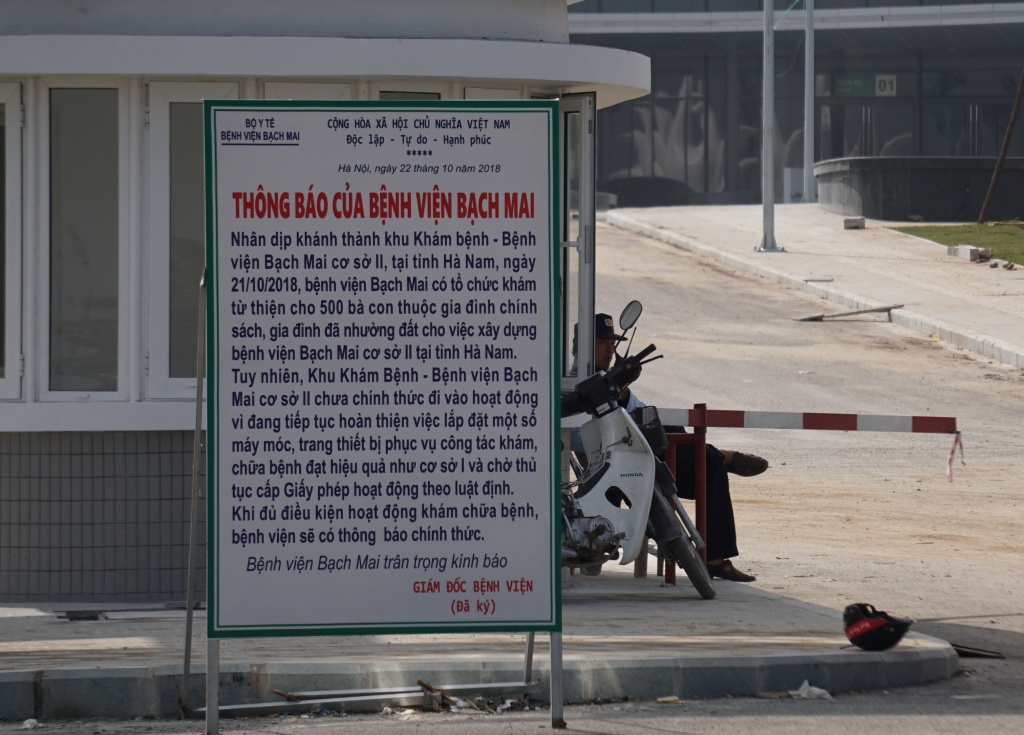 benh vien bach mai co so 2 tai ha nam bay gio ra sao