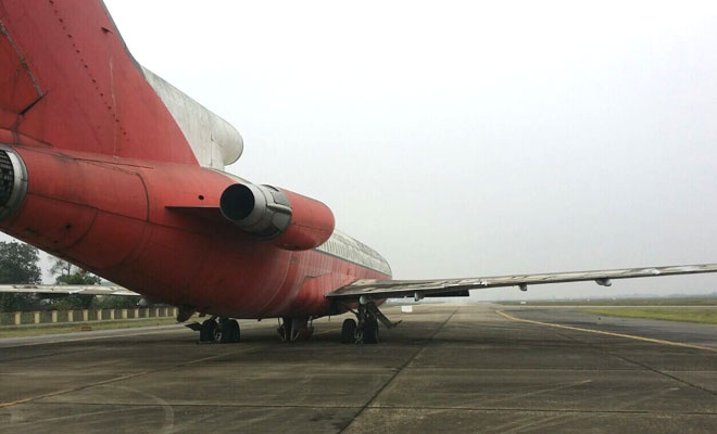 may bay boeing gan 10 nam bat dong phoi mua nang o noi bai