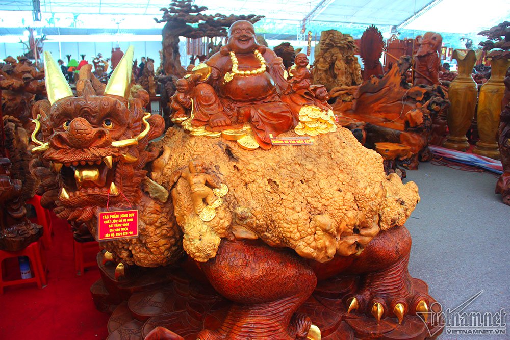 rua hoa rong dat ca cay vang 9999 hut nguoi ha noi