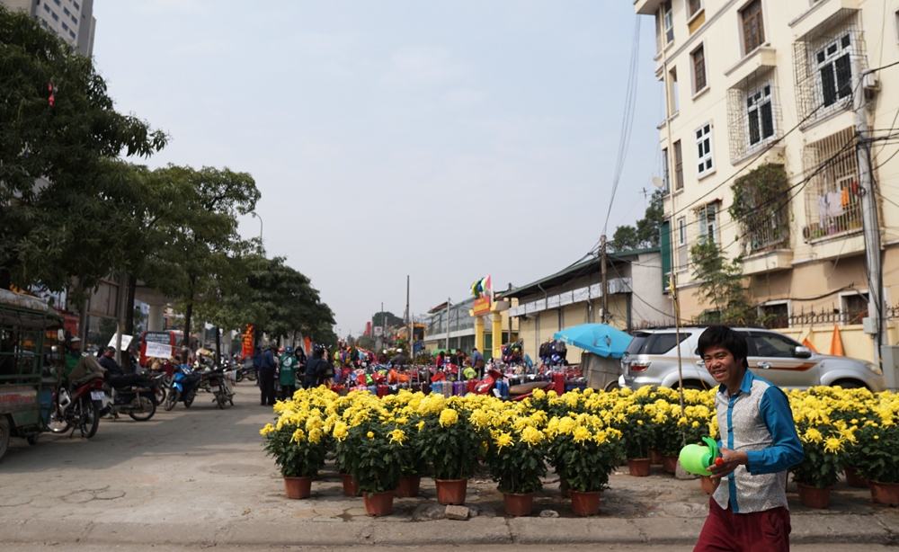 ha noi hang tet chiem het via he