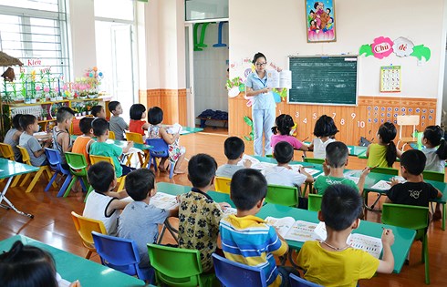 gan 11000 hoc sinh tre mam non o quang ninh chua toi truong sau tet