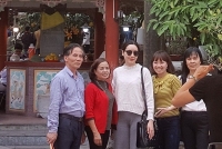 hieu truong noi gi ve viec cho hoc sinh nghi de giao luu o yen tu
