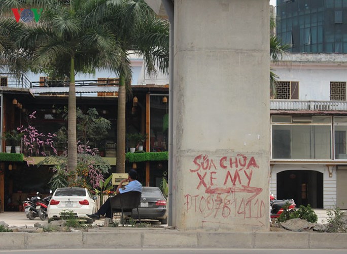 chan cong trinh duong sat cat linh ha dong thanh noi nuoi ga xa rac