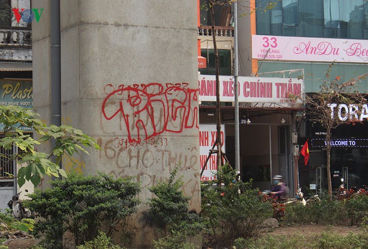 chan cong trinh duong sat cat linh ha dong thanh noi nuoi ga xa rac