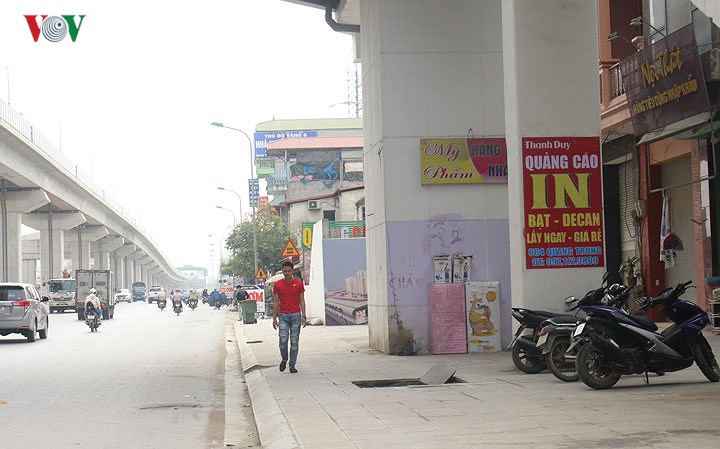 chan cong trinh duong sat cat linh ha dong thanh noi nuoi ga xa rac