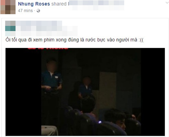rap beta cineplex lien tiep mat dien khach la o trong bong toi