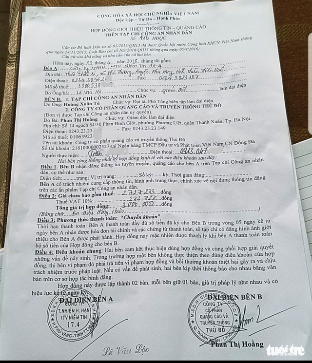 cong ty truyen thong ep hoi nguoi mu dang quang cao