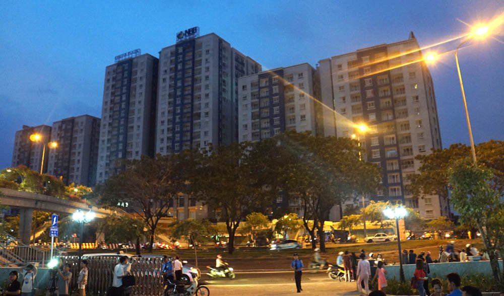 vu chay chung cu carina plaza khi nao cu dan duoc ve nha