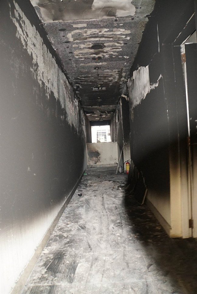 vu chay chung cu carina plaza khi nao cu dan duoc ve nha