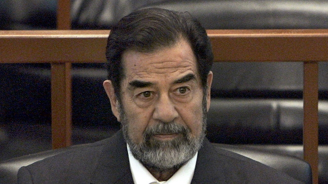 bi an tung tich thi hai cua ong saddam hussein