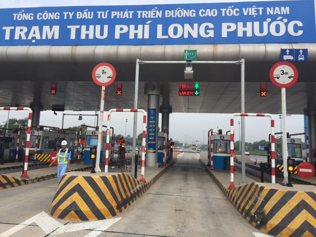thu phi kin tren cao toc tp hcm long thanh dau giay tu hom nay