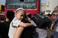 he lo so phan 4 ben xe khach gia lam my dinh giap bat va nuoc ngam