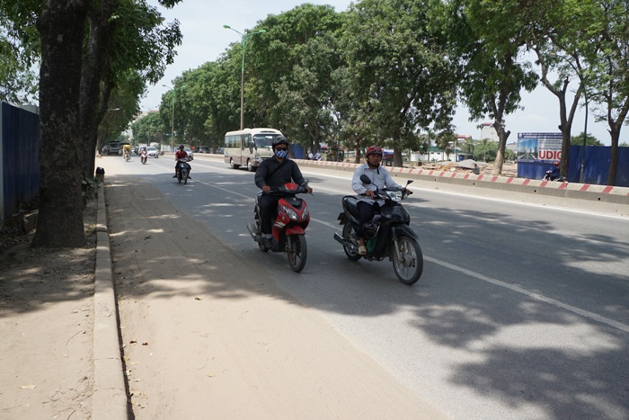 so xay dung ha noi thong tin ve viec di doi cay xanh tren duong pham van dong