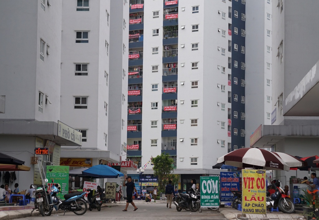 chung cu bac ty o kdt thanh ha cang bang ron do ruc vi can nuoc ban