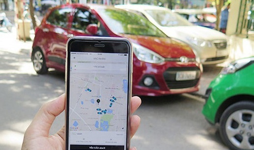 khi grab la taxi dich vu di chung xe se khong bi cam cua