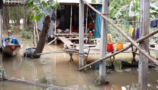 Miền Tây bắt đầu chống chọi với nước lũ từ sự cố vỡ đập ở Lào mien tay bat dau chong choi voi nuoc lu tu su co vo dap o lao