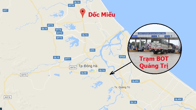 tram bot quang tri khong di duong van phai tra phi