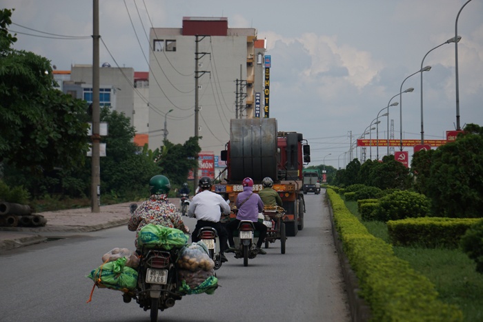 xe ne tram thu phi ql5 dia phuong xin bien cam nhung chua duoc