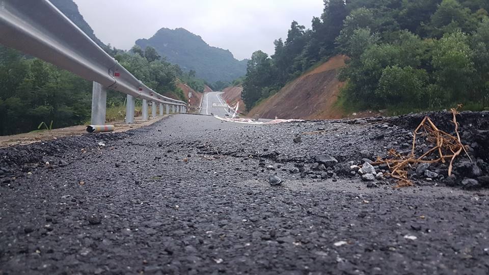 Chưa có nguyên nhân lún, nứt đường Thái Nguyên - Chợ Mới chua co nguyen nhan lun nut duong thai nguyen cho moi