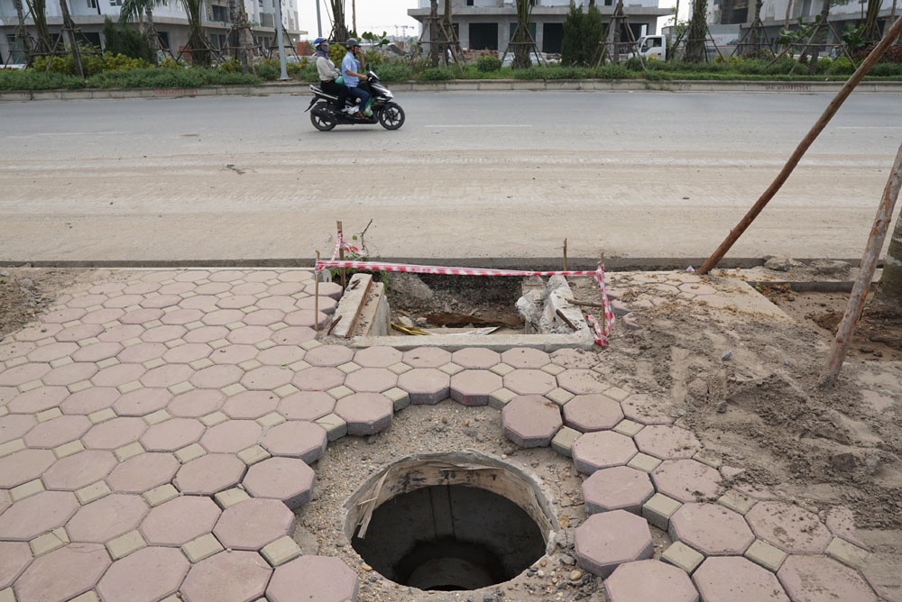 dan phoi thoc trong rau tren duong bt 5000 ti qua 4 quan huyen cua ha noi
