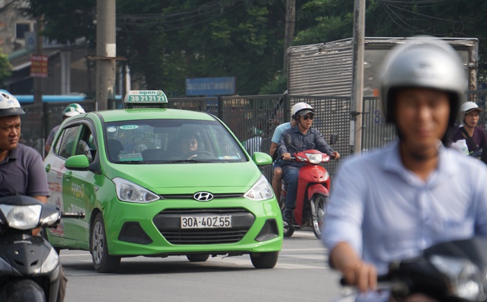 taxi cong nghe chi co gan 30000 xe tham gia thi diem